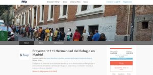 Proyecto 1+1+1 Hermandad del Refugio en Madrid | iHelp